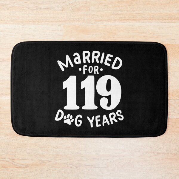 Item preview, 17th Wedding Anniversary, Married For 119 Dog Years designed and sold by haselshirt.