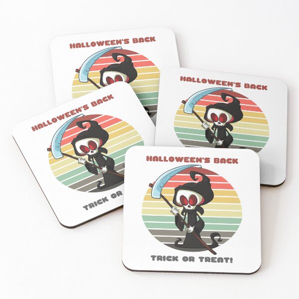 Item preview, Sunset Death / Halloween's Back... Trick or Treat! designed and sold by Nathalie Aynié.