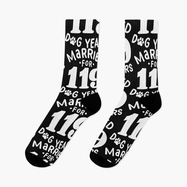Item preview, 17th Wedding Anniversary, Married For 119 Dog Years designed and sold by haselshirt.