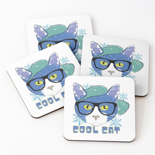 Item preview, Cool cat in winter designed and sold by Funtastic-GOODS.