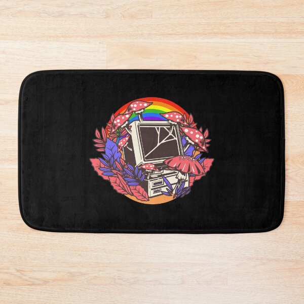 Item preview, Psychedelic TV. Rainbow Mushrooms. Trippy. Cool. designed and sold by shirtdan.