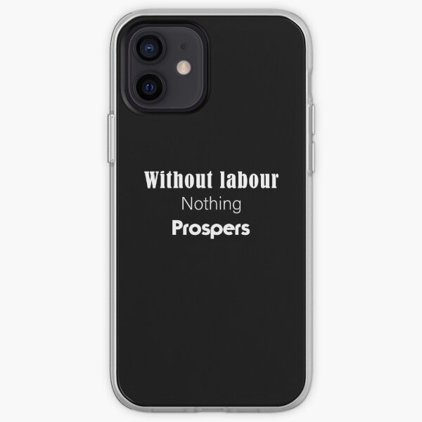 Labour Day iPhone Soft Case