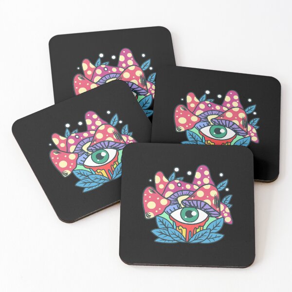 Item preview, Psychedelic Eyeball. Mushrooms. Trippy. Cool. designed and sold by shirtdan.