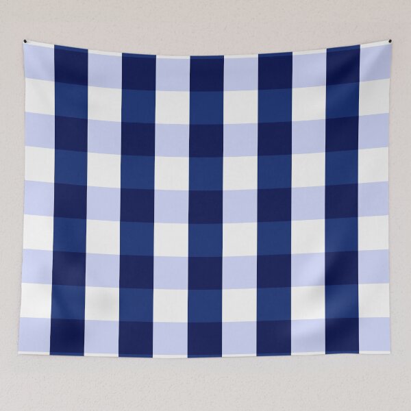 Item preview, Checkered Shades of Blue designed and sold by TeesYou-Love.