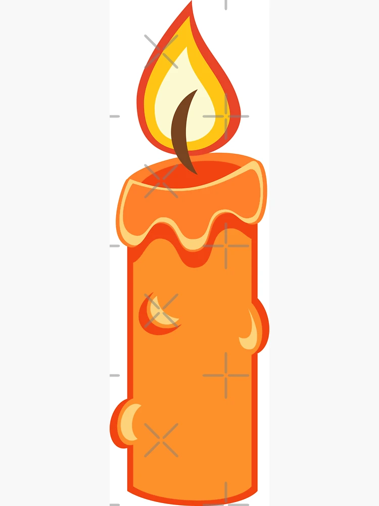 Melone, in die brennende Kerzen gesteckt … – Buy image – 10080374 ❘