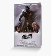 Time Wars - The Cybermen Strike Back Greeting Card