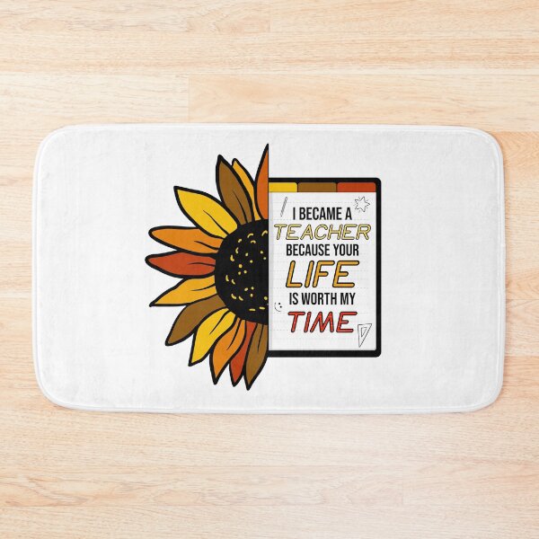 Item preview, I became a teacher because your life is worth my time designed and sold by Giacob.