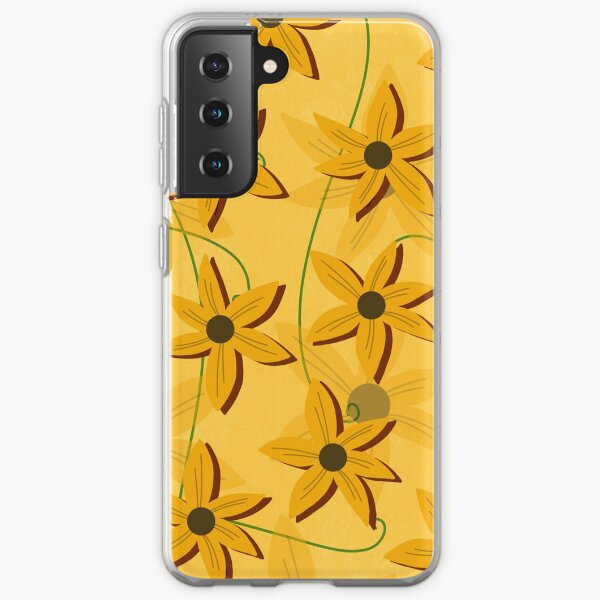 Sunflower Pattern Samsung Galaxy Soft Case