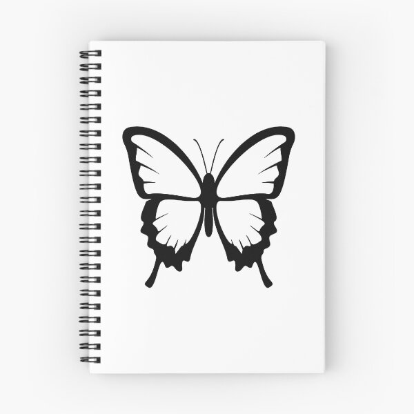 Artikelvorschau, Schwarze Silhouette eines Schmetterlings. entworfen und verkauft von CozyGraphicShop.