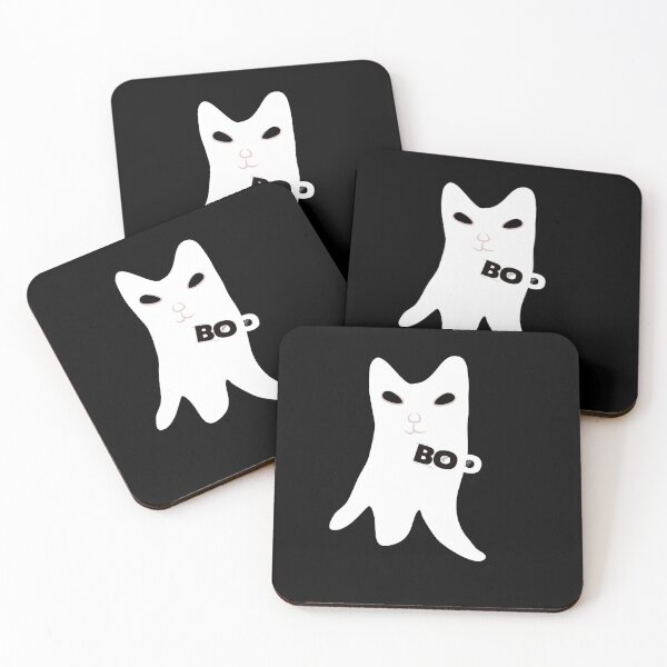 Item preview, Halloween the big scare - cat and ghost designed and sold by Bodino.