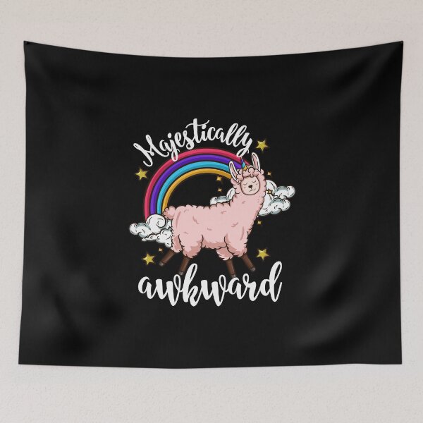 Item preview, Llamacorn Majestically Awkward - Llama Unicorn Gift designed and sold by biNutz.