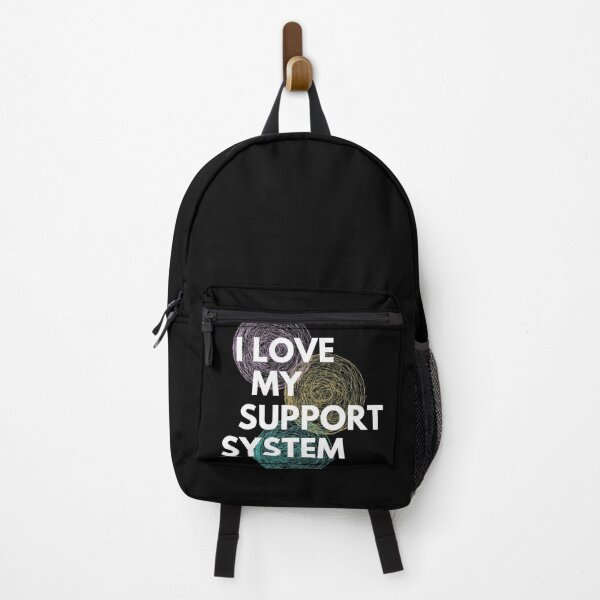 Item preview, I Love My Support System designed and sold by M-NUR.