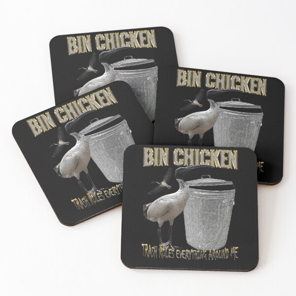 Item preview, Bin Chicken Ibis Trash Rules everything around me bootleg rap designed and sold by Discobeef.