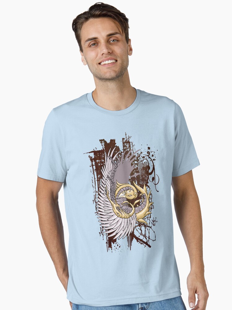 Thumbnail 1 of 7, Essential T-Shirt, Flamingosaurus designed and sold by jabwai.
