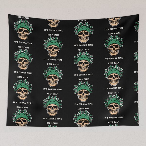 Item preview, Keep Calm It's Corona Time designed and sold by DopeTops.
