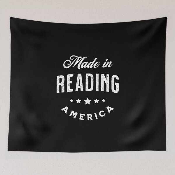 Item preview, Made In Reading, USA - Vintage Logo Text Design designed and sold by VicEllisArt.