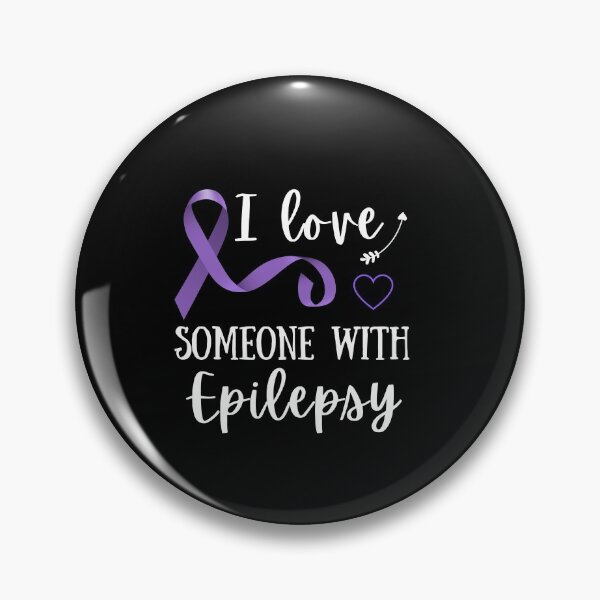 Item preview, Epilepsy Awareness Month Seizure October November 17th Cancer Survivor Purple Ribbon Cancer Support Hope Love Mental Health Depression Anxiety Inspirational Motivational Gift Idea  designed and sold by EpsilonEridani.