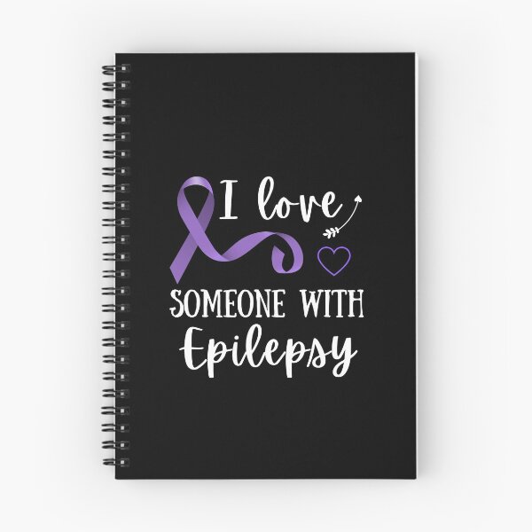 Item preview, Epilepsy Awareness Month Seizure October November 17th Cancer Survivor Purple Ribbon Cancer Support Hope Love Mental Health Depression Anxiety Inspirational Motivational Gift Idea  designed and sold by EpsilonEridani.