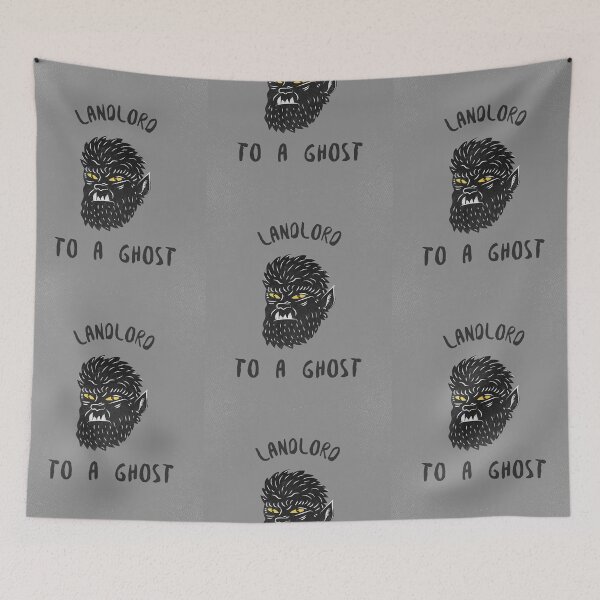 Item preview, Landlord To A Ghost | Halloween Holiday | Scary Face Illustration designed and sold by Ainbowz-Artwork.