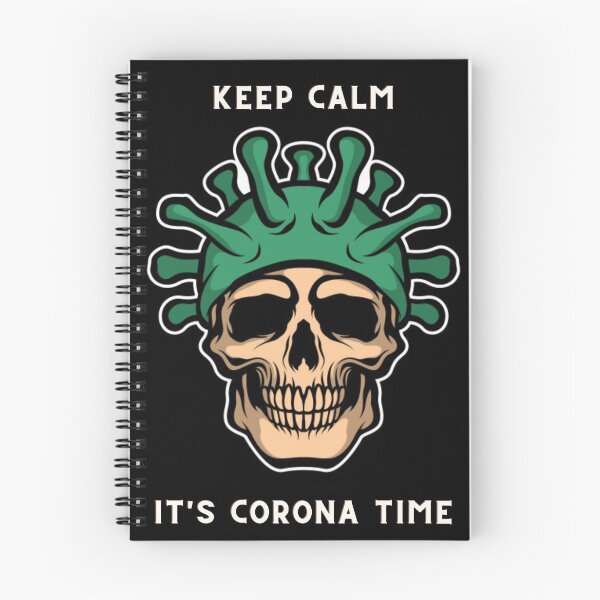 Item preview, Keep Calm It's Corona Time designed and sold by DopeTops.
