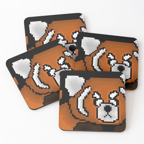 Item preview, pixel red panda designed and sold by Parrot-.