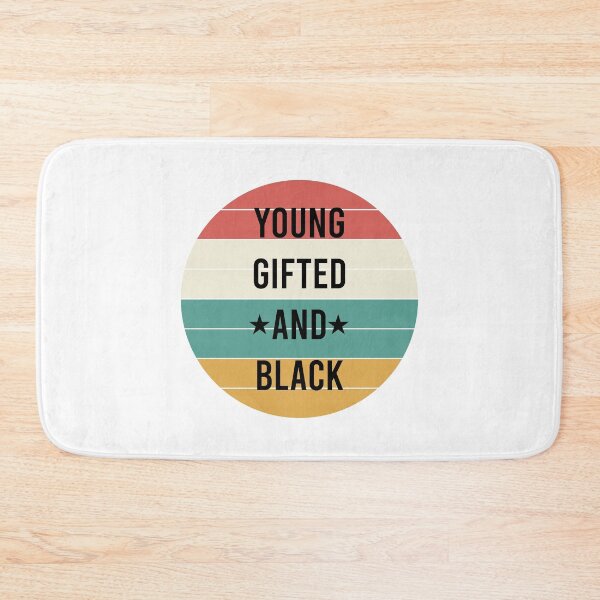Item preview, Retro young gifted and black design designed and sold by anins-azuree.