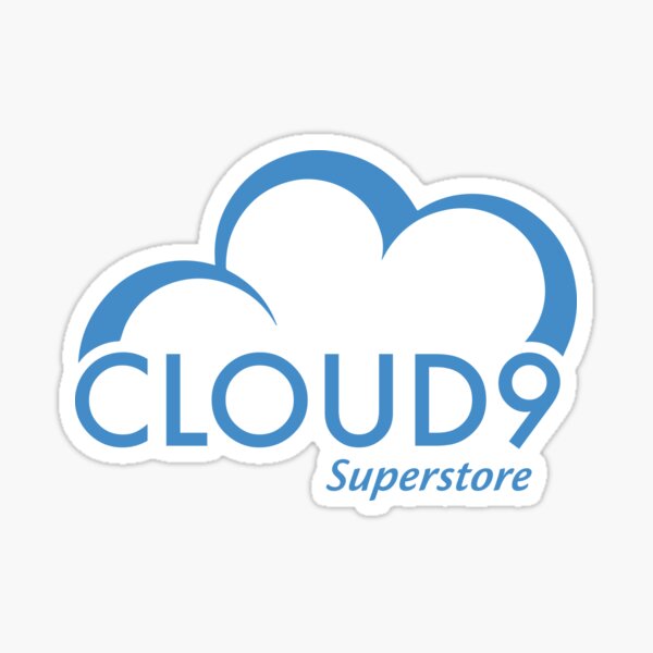 Personalised Superstore Vinyl Sticker Pack Cloud 9 Jonah 