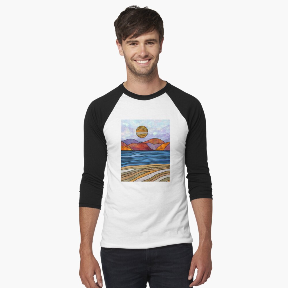 Aperçu de l'œuvre T-shirt baseball manches ¾ créée et vendue par maryedenoa.