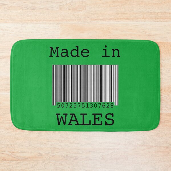 Item preview, Made in Wales Barcode Gifts designed and sold by Kipcio.