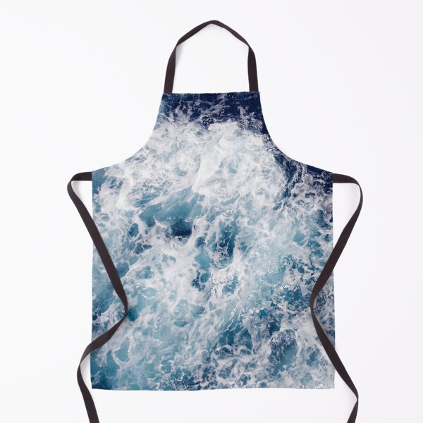 Item preview, Blue Ocean White Splashing Waves designed and sold by 365DaysDesire.
