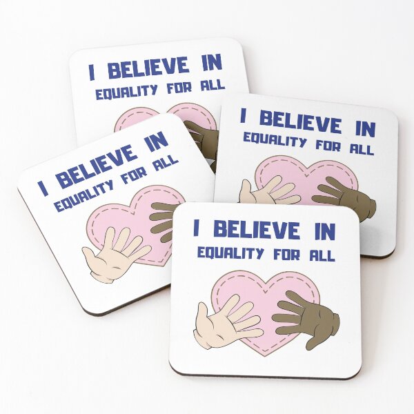 Item preview, I BELIEVE IN EQUALITY designed and sold by Trendytstore.