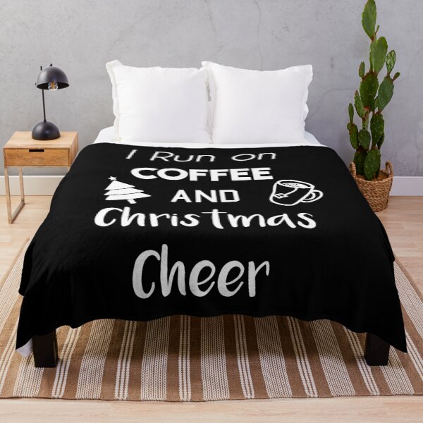 Item preview,  I Run on Coffee and Christmas Cheer, coffee lovers, funny coffee, coffee drinks,  Christmas Cheer designed and sold by Dkh Fashion.