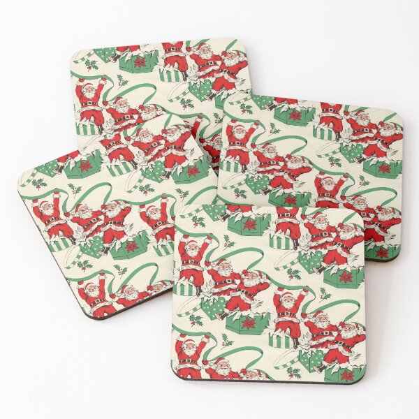 Item preview, Retro Midcentury Santa Claus Christmas designed and sold by funnytshirtemp.