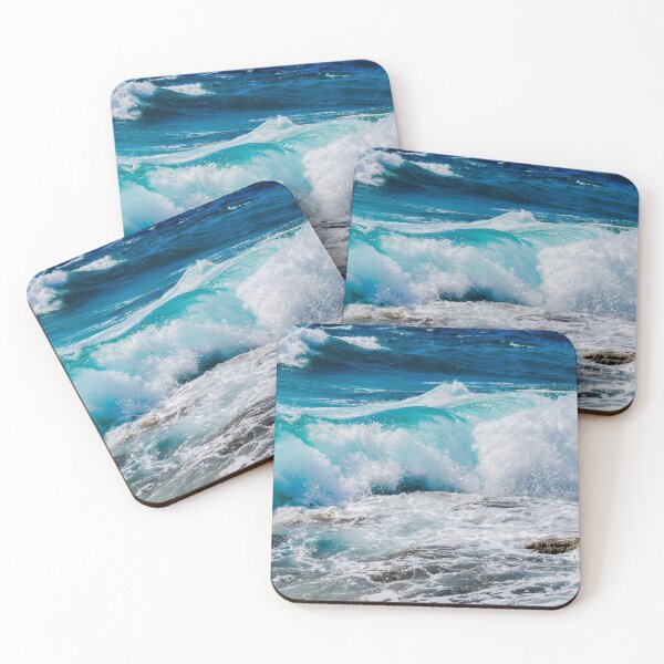 Item preview, Blue Ocean Splashing White Waves designed and sold by 365DaysDesire.