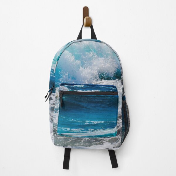 Item preview, Blue Ocean Splashing White Waves designed and sold by 365DaysDesire.