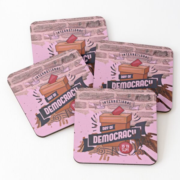 Item preview, The Word "International Day of Democracy" designed and sold by Mahe Jabeen.