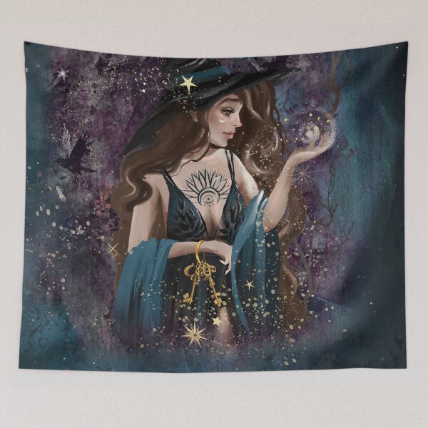 Item preview, Magic witch night designed and sold by SpookyBat.