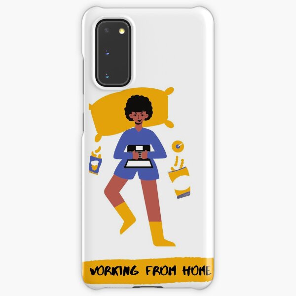 Working From Home Samsung Galaxy Snap Case