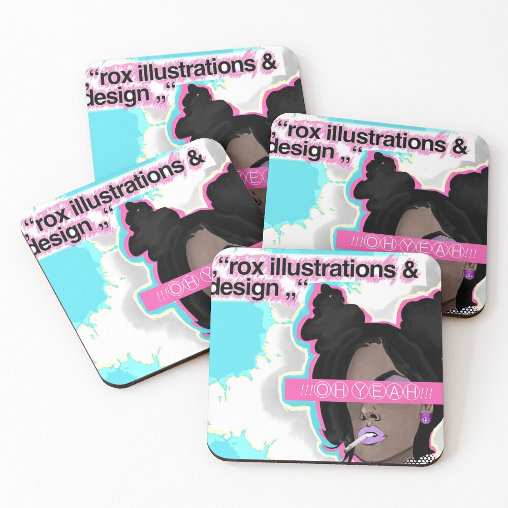 Item preview, Coasters (Set of 4) designed and sold by Roxbuc.