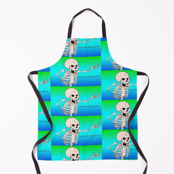 Item preview, Excuse Me What The F*ck Skeleton Meme designed and sold by cnon626.