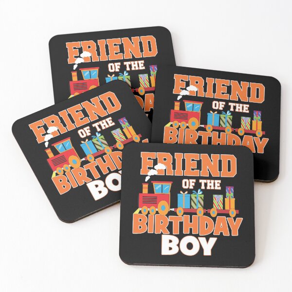 Item preview, Friend Of The Birthday Boy Train Lover B-day Party graphic designed and sold by Grabitees.