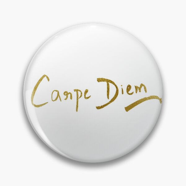 Item preview, carpe diem-golden metallic designed and sold by subtlesketches.