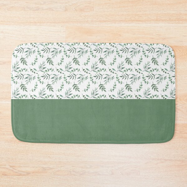 Item preview, Eucalyptus leaves and color block designed and sold by adiosmillet.
