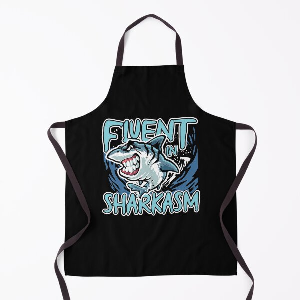Item preview, Fluent in Sharkasm designed and sold by valuestees.