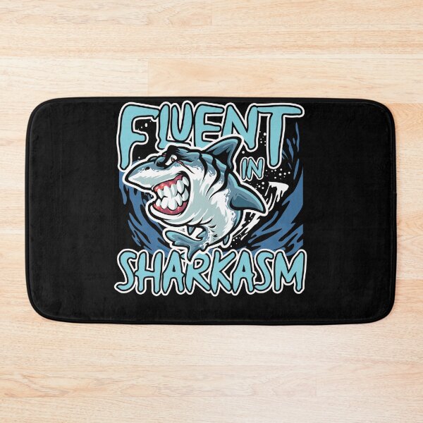 Item preview, Fluent in Sharkasm designed and sold by valuestees.