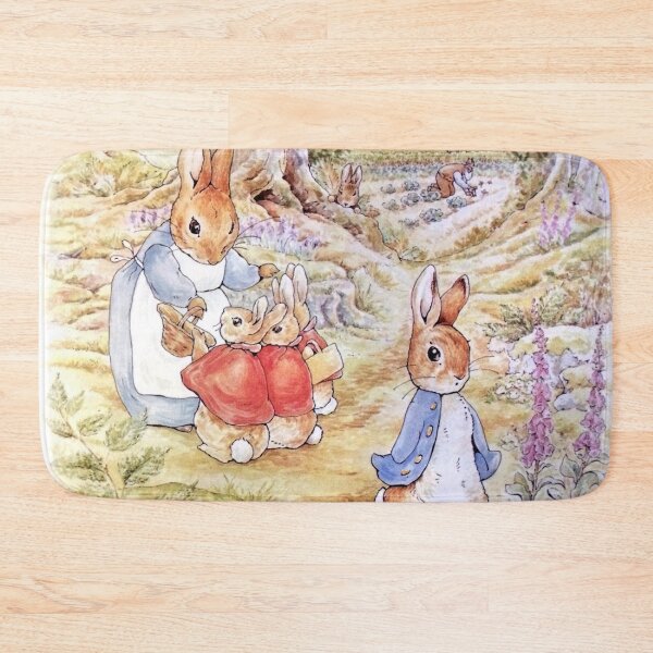 Item preview, Peter and his Mother  Illustration from Peter Rabbit  by Beatrix Potter designed and sold by Vintage Designs +.