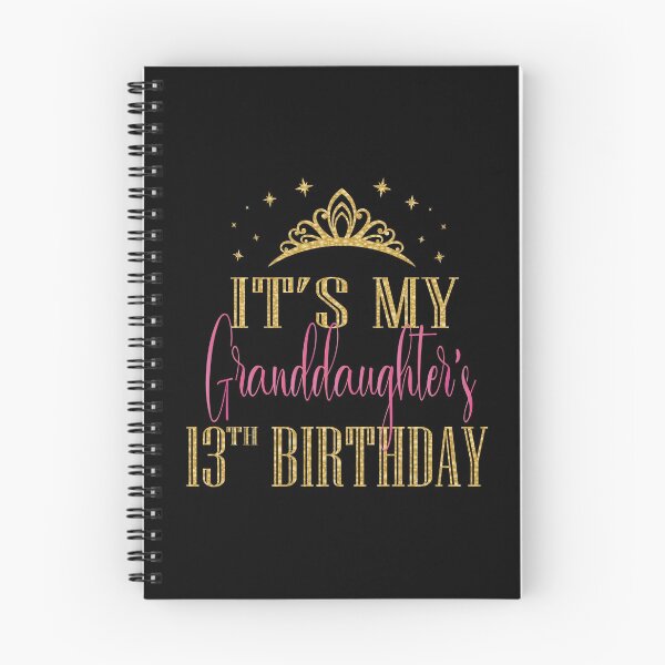Item preview, It's My Granddaughter 13th Birthday Girls Party Matching graphic designed and sold by Grabitees.