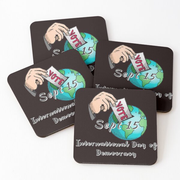 Item preview,  The Word "International Day of Democracy" designed and sold by Mahe Jabeen.