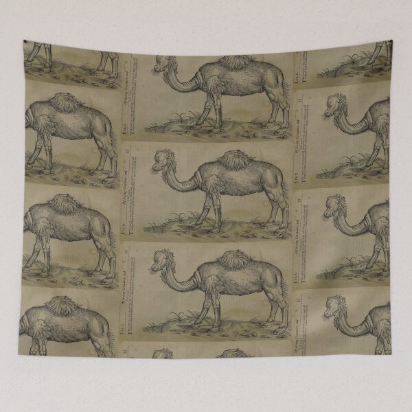 Artikelvorschau, Cool Science Antique Animal Biology Sketch Camel entworfen und verkauft von HemlockHemlock.