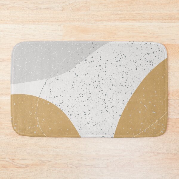 Item preview, Abstract Shapes in Light Grey and Burnt Orange designed and sold by kasamor.